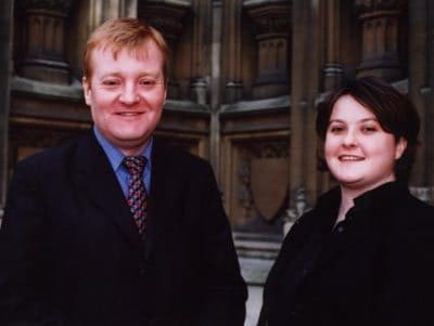Laura with Charles Kennedy