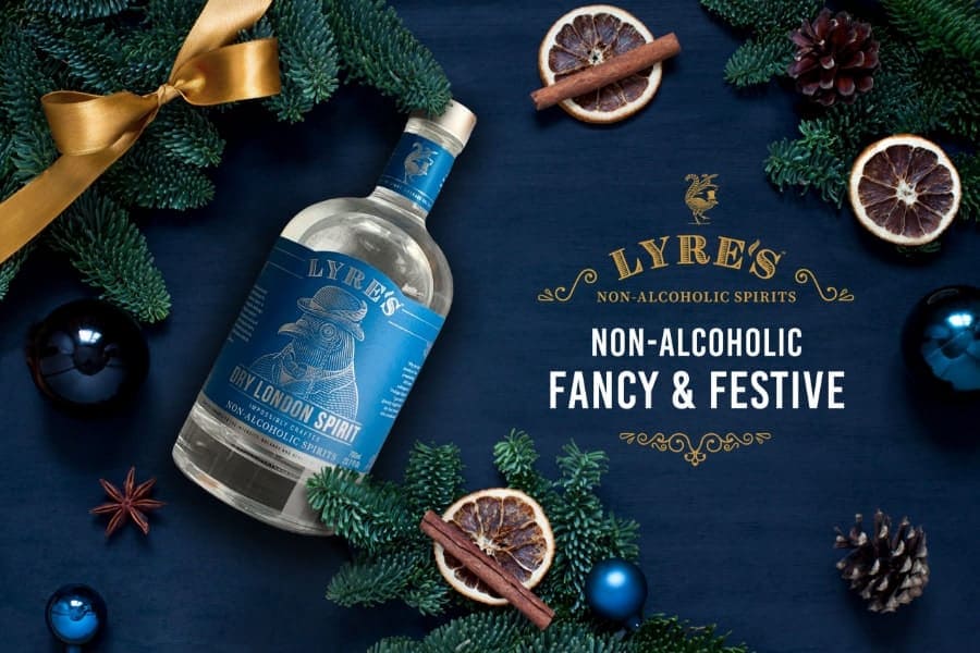 Lyre's Christmas non-alcoholic spirits