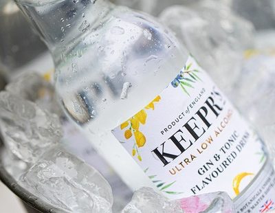 Keepr's ultra low alcohol gin & tonic