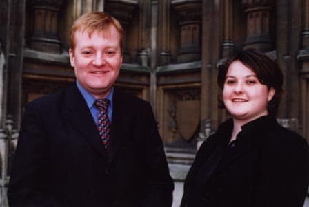 Laura with Charles Kennedy