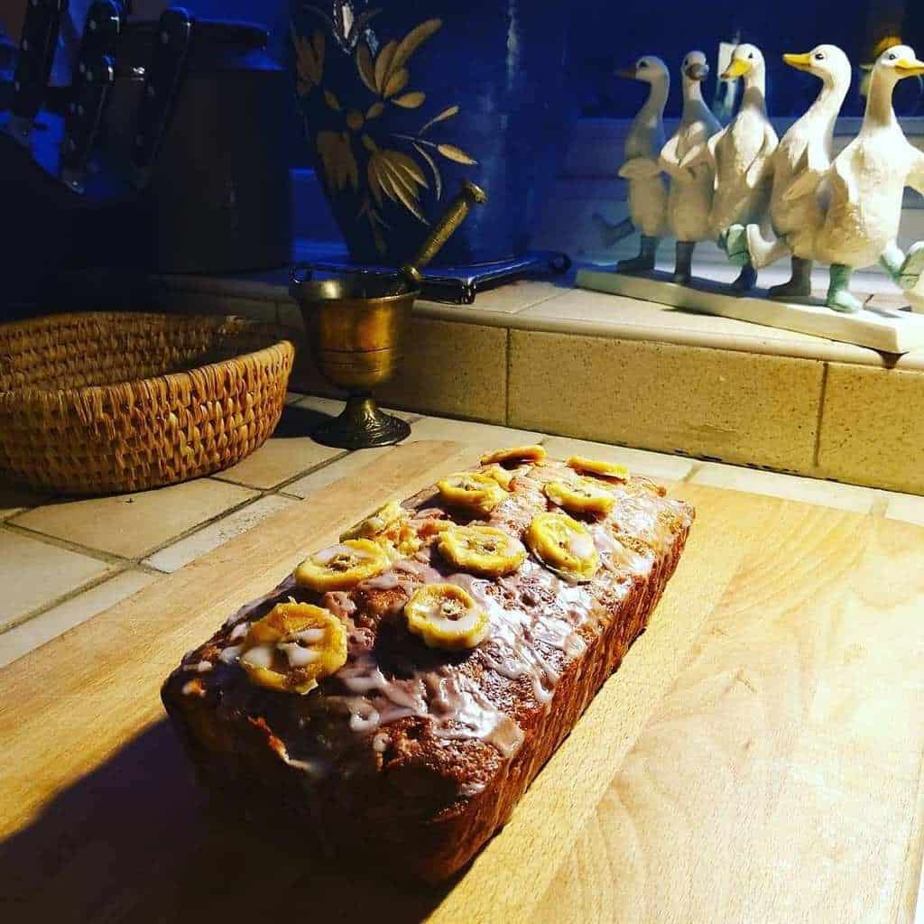 Picture of banana bread - a good bit of 2020