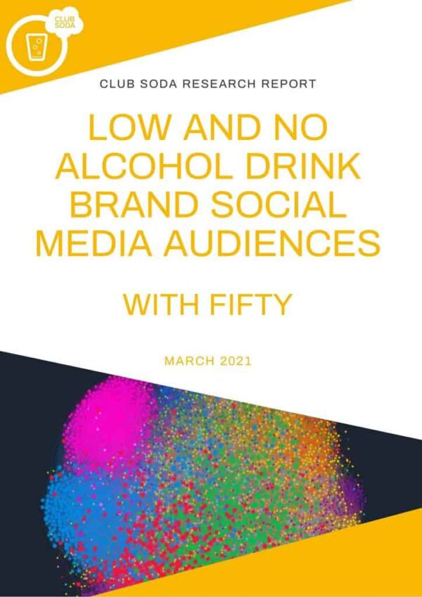 Social media audiences of low and no alcohol drink brands