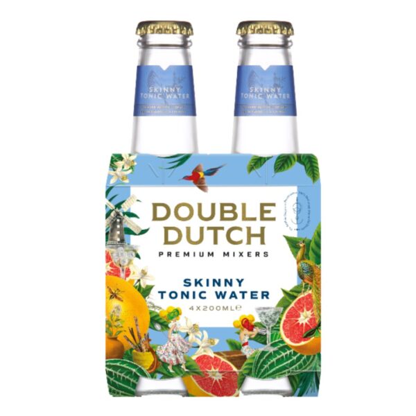 Double Dutch Skinny Tonic 4 x 200ml - Image 2