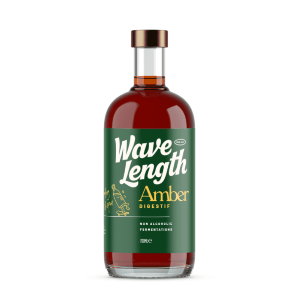 Wave Length Amber Bottle