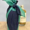 Furoshiki Gift Knot Bottle Wrapping - Blue Glasses 53x53cm