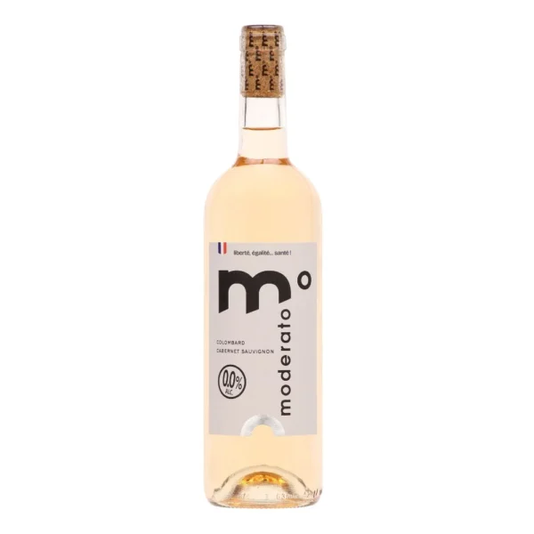 Moderato Cabernet Sauvignon-Colombard Rose Cuvée Originale wine bottle