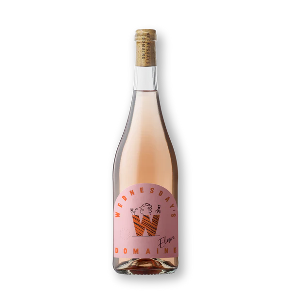 Wednesday's Domaine Elan rose alcohol-free wine