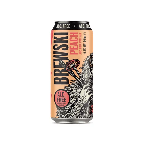 Renegade Brewery Brewski Peach Pale Ale can