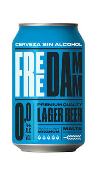 Estrella Free Damm can