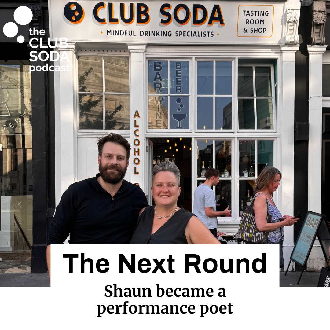 Club Soda Podcast The Next Round. Shaun became a performance poet