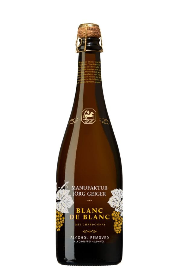 Jörg Geiger Blanc de Blanc bottle